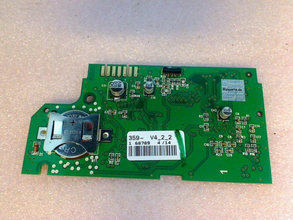Electronic Board LCD Control Panel 359-V4_2_2 Krups EA9000 EA9010