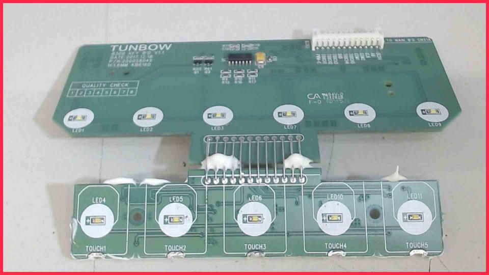 Electronic Board LCD Control Panel 8300 Key V1.1 Tchibo Typ 366580 -2