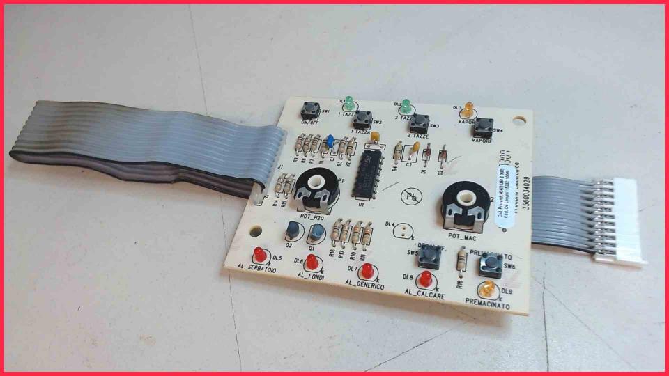 Electronic Board LCD Control Panel Caffe Corso ESAM2600