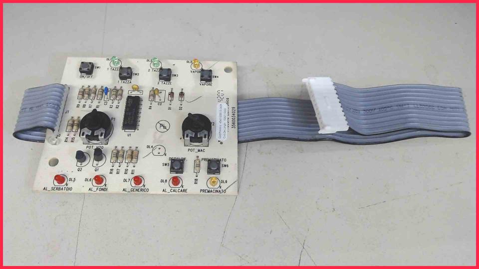Electronic Board LCD Control Panel  DeLonghi Magnifica ESAM3000.B -9