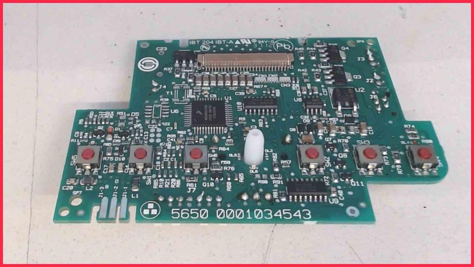 Elektronik Board Platine LCD Bedienfeld EVA EQ.7 Plus CTES30