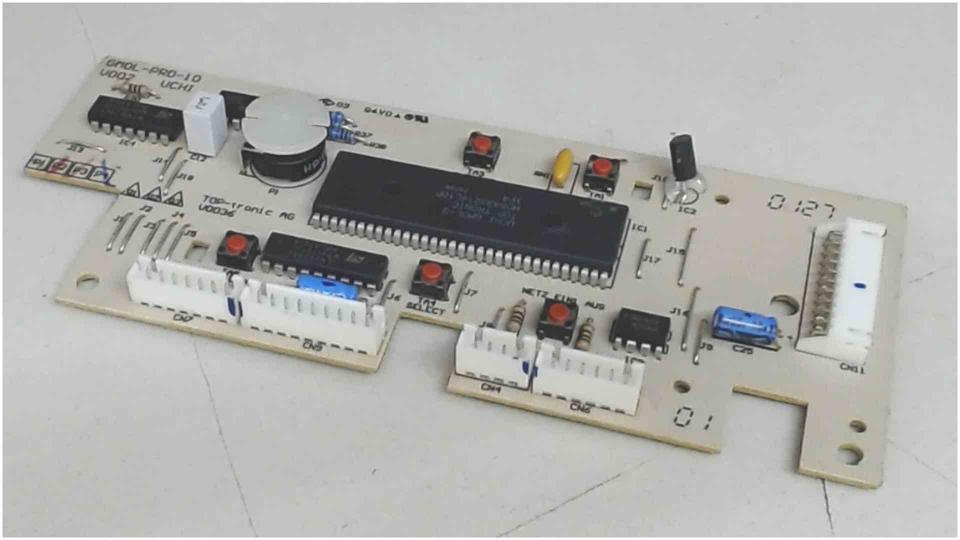 Electronic Board LCD Control Panel GMOL-PRD-10 Impressa E60 Typ 628 A1