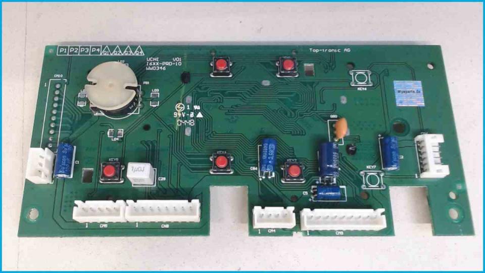Electronic Board LCD Control Panel Impressa E10 Typ 646 A2
