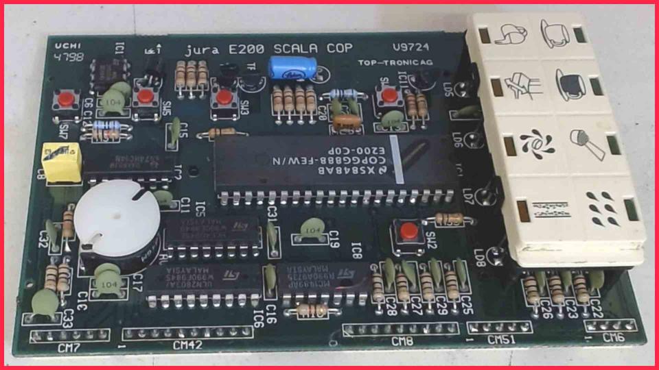 Electronic Board LCD Control Panel Jura Impressa Scala Typ 612 B2