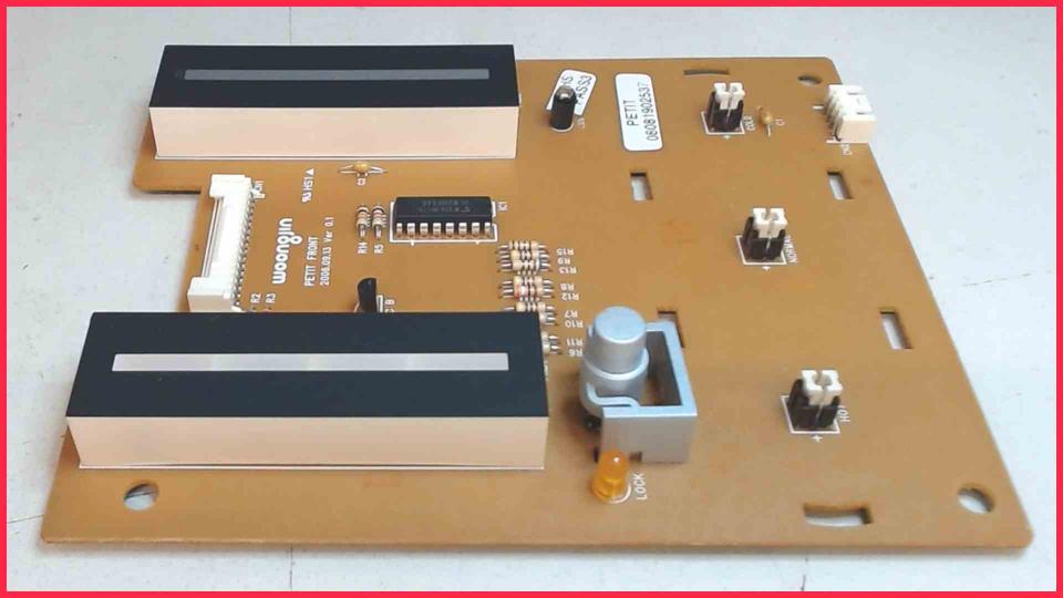 Electronic Board LCD Control Panel Petit Front Coway CHP-06DL