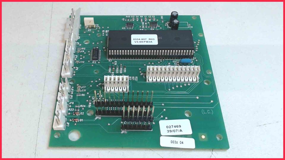 Electronic Board LCD Control Panel Royal Coffee Bar SUP016E R.I