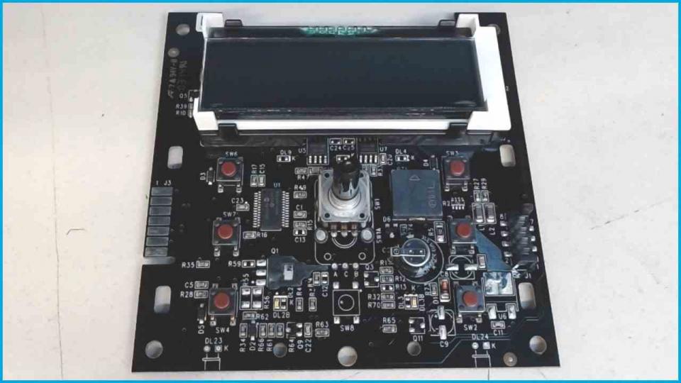 Electronic Board LCD Control Panel S.W:1.0 DeLonghi ECAM23.426.SB