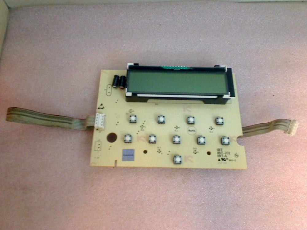 Electronic Board LCD Control Panel S.W:1.0 DeLonghi Magnifica ESAM04.320.S