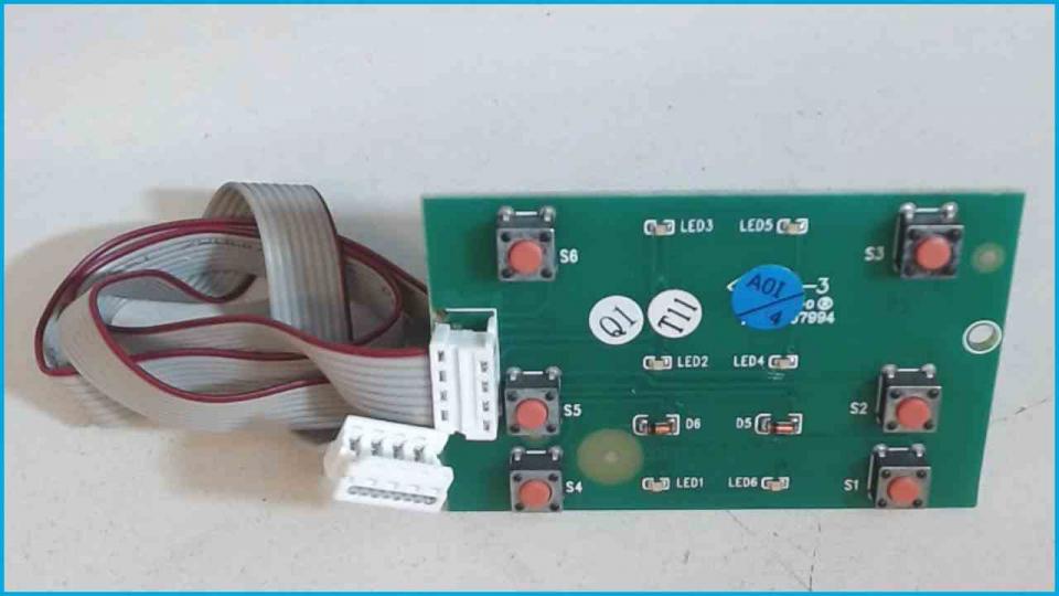 Electronic Board LCD Control Panel Switch DeLonghi Cappuccino EC860.M