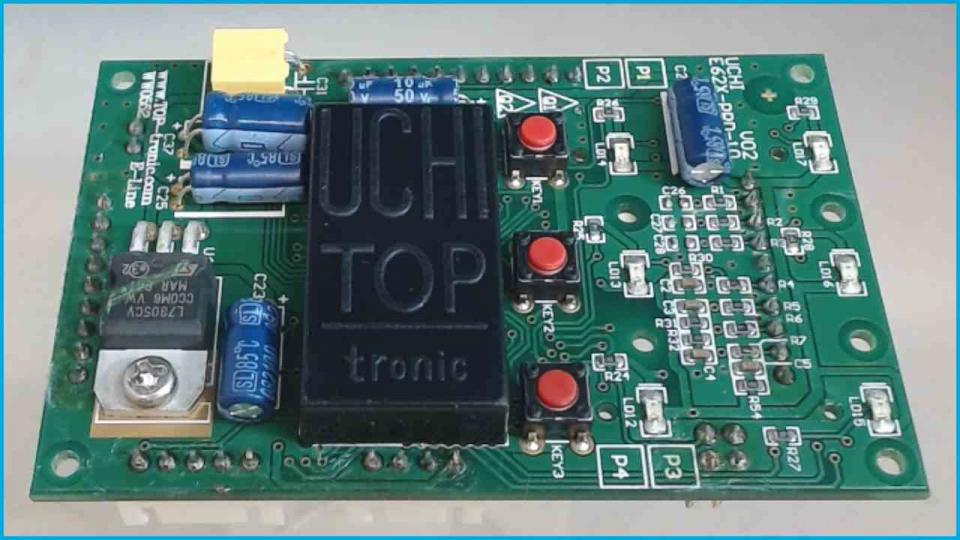 Electronic Board LCD Control Panel WW0552 Impressa C5 Type 651 F1