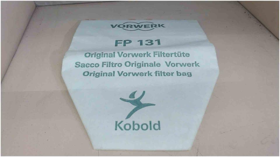 Filter bag Original FP 131 (Neu) Vorwerk Kobold 130