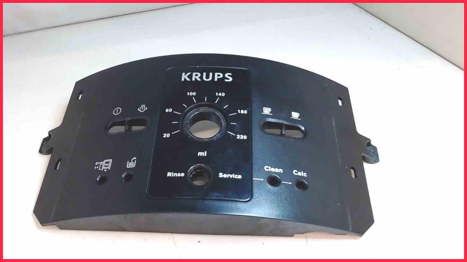 Front Housing Cover Panel Control Krups EA8010PN