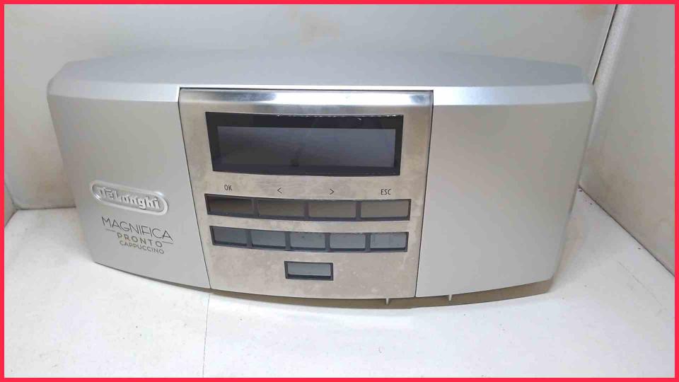 Front Housing Cover Panel Control  Magnifica Pronto ESAM04.350.S