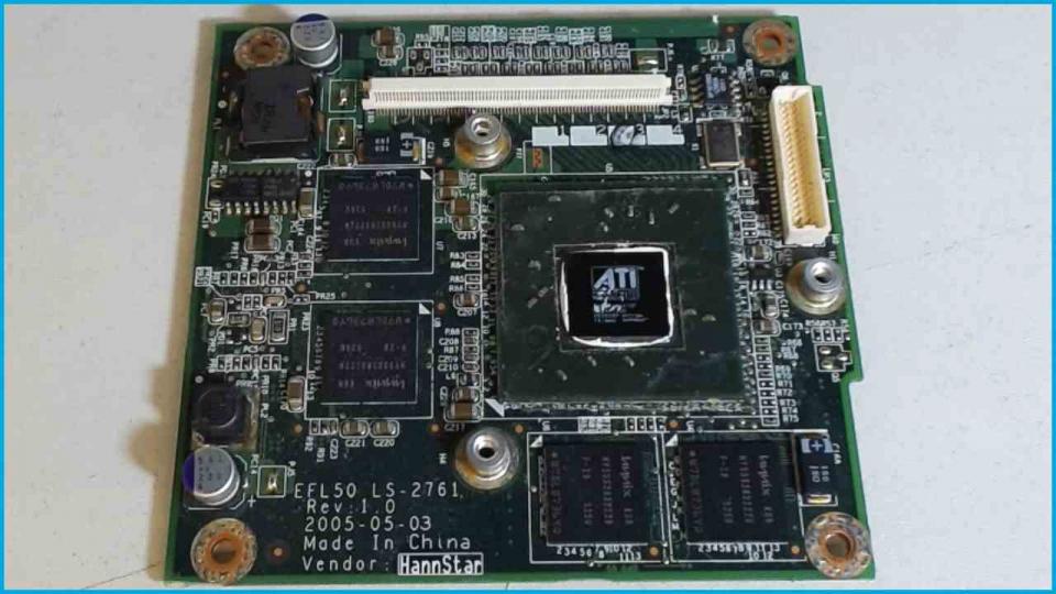 GPU graphics card ATI EFL50 LS-2761 Rev:1.0 Acer Aspire 5500