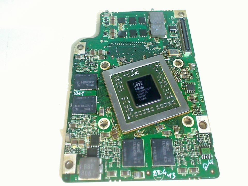 GPU graphics card ATI Radeon MS-V052 VER:1.1 IMS Dell XPS M2010 PP03X