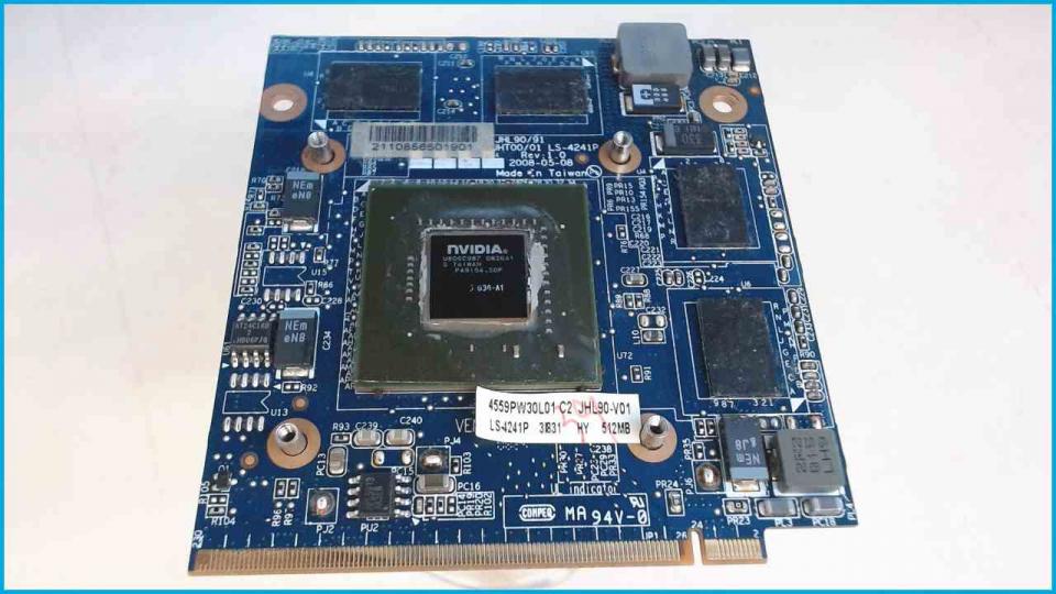 GPU graphics card Nvidia GeForce 9600M GT 512MB Compal One HL90 CM-2