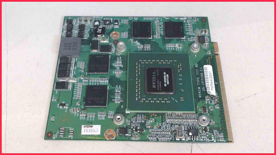 GPU graphics card Nvidia Geforce GO6800 NV41M Fujitsu Amilo M3438G
