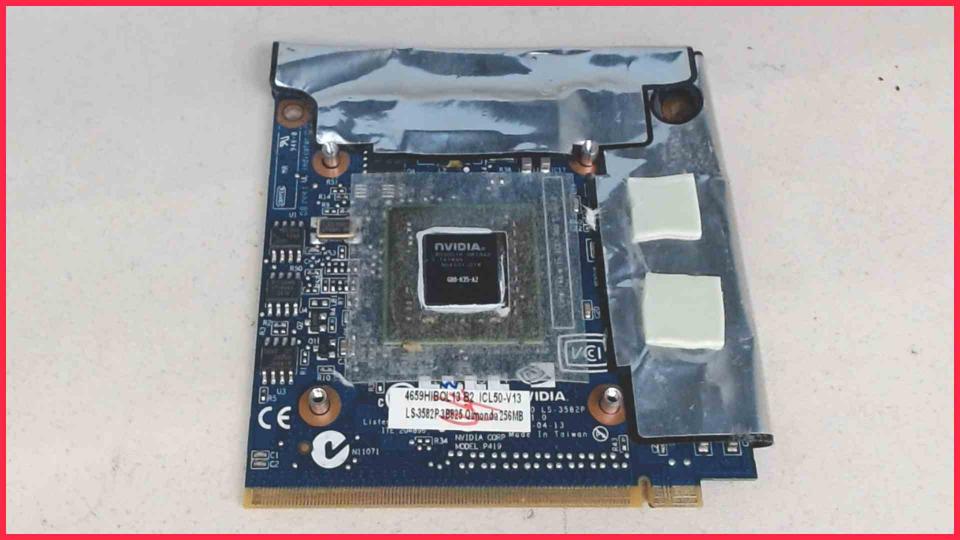 GPU graphics card Nvidia LS-3582P Acer Aspire 5720ZG ICL50