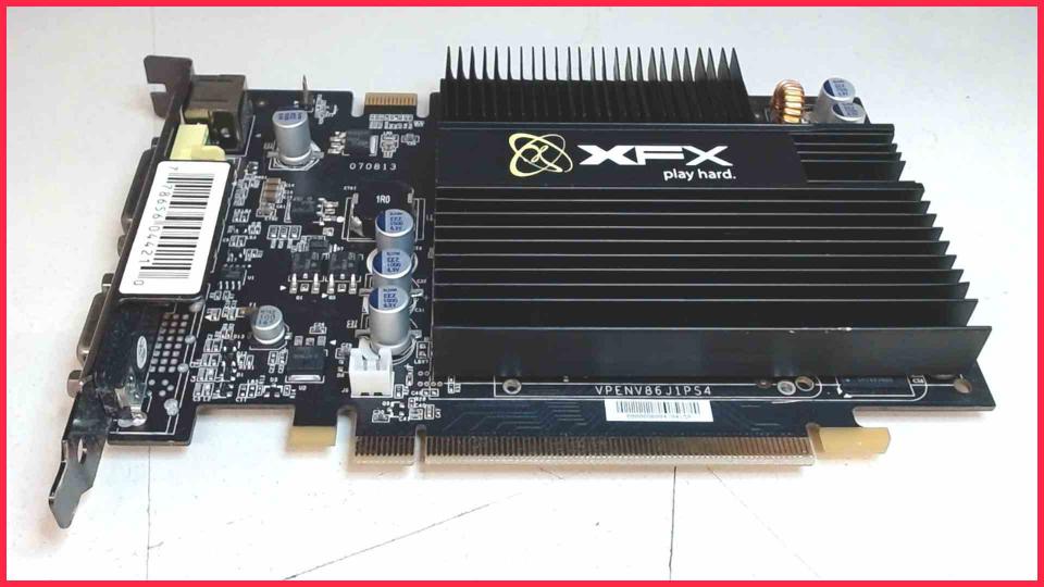GPU graphics card PCI-E 512MB DDR2 TV DVI XFX GF 8500GT