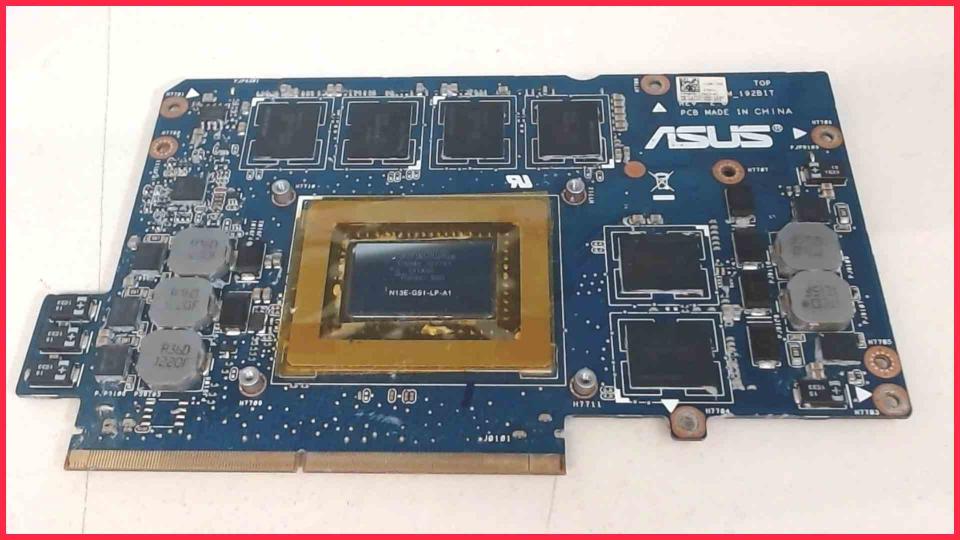 GPU graphics card nVidia Asus G75V