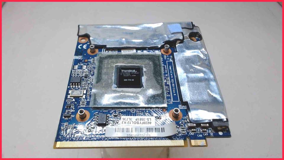 GPU graphics card nVidia GeForce 8600M GS Acer Aspire 5520G (5)