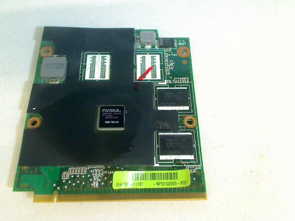 GPU graphics card nVidia GeForce Asus X71SL