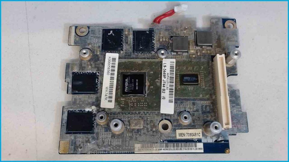 GPU graphics card nVidia LS-3449P Satego X200-21L
