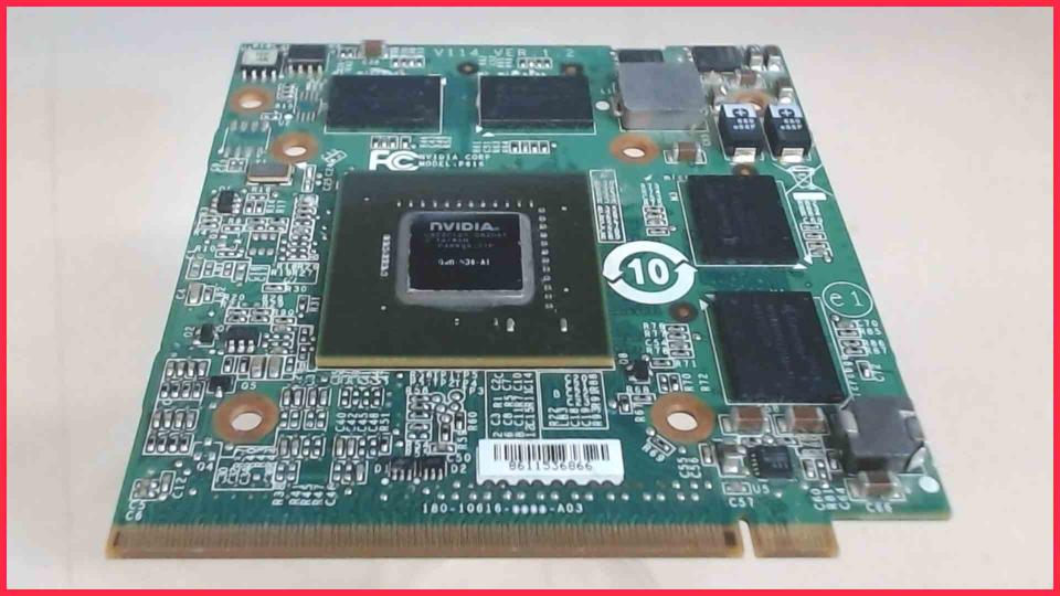 GPU graphics card nVidia P616 V114 1.2 MSI GX720 MS-1722