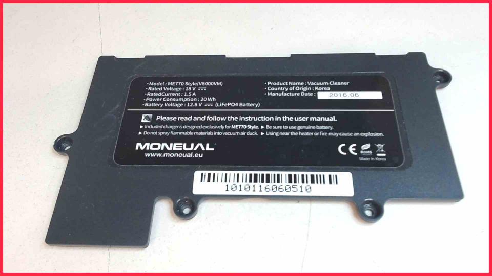 Housing Cover Battery Moneual ME770