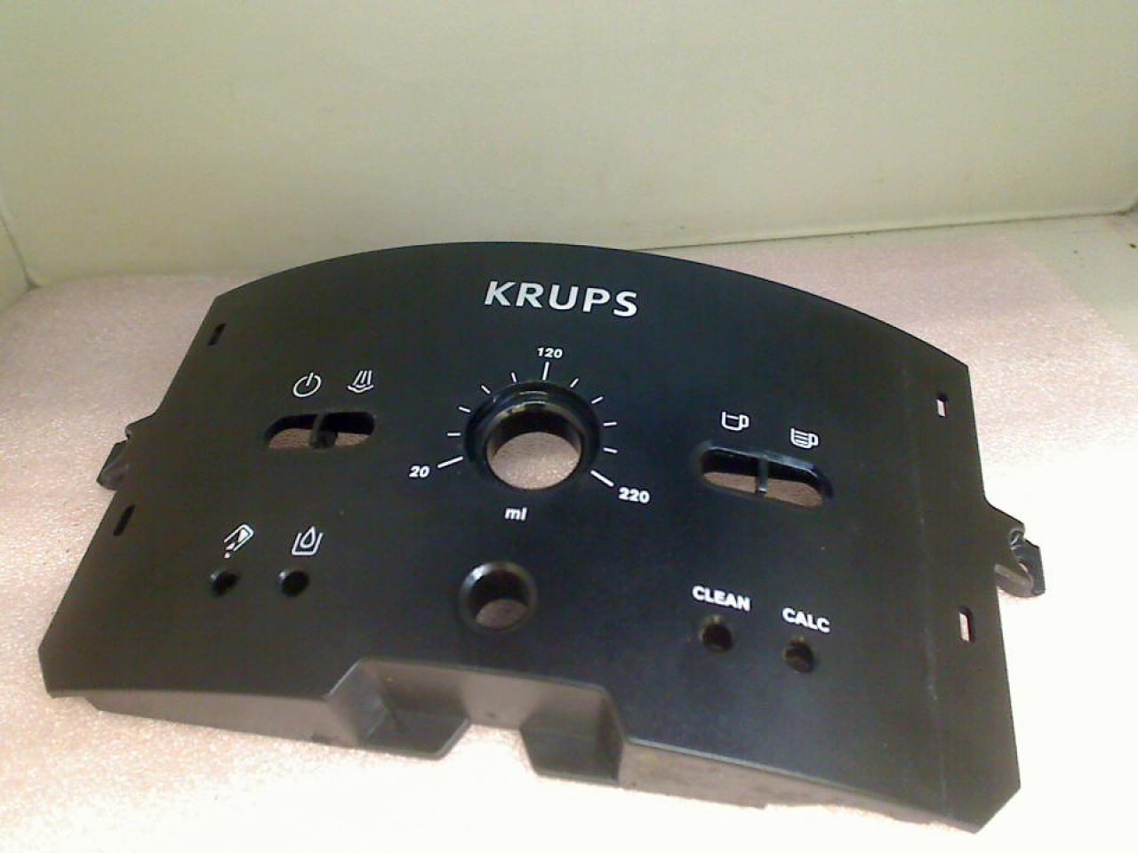 Housing Cover Panel Control unit Krups EA80 EA801S70