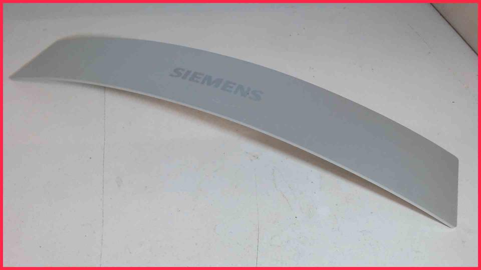 Housing Cover Nameplate Front  Siemens TC55002/01 Type CES2