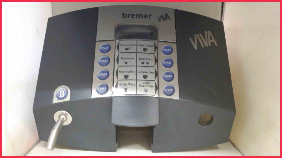 Housing Front Cover Bedienfeld Bremer VIVA 880094