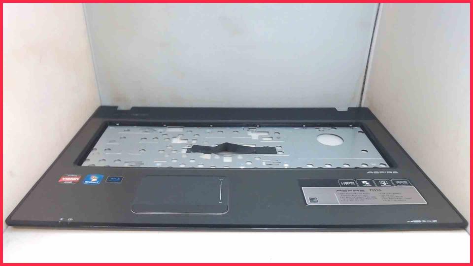 Housing Upper shell Hand rest with touchpad Aspire 7551G MS2310 -2