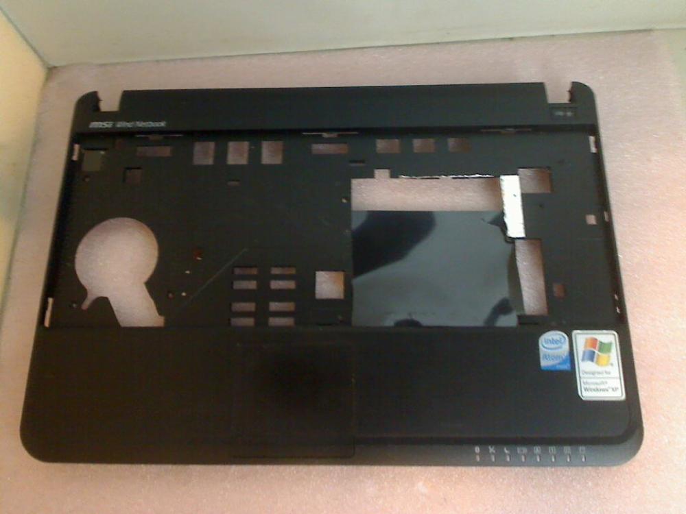 Housing Upper shell Hand rest with touchpad MSI Win Netbook MS-N011
