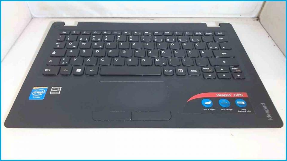 Housing Cover Touchpad Keyboard German Lenovo Ideapad 100S-11IBY 80R2