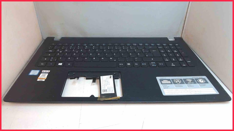 Housing upper shell & keyboard German Acer Aspire 3 A315-51