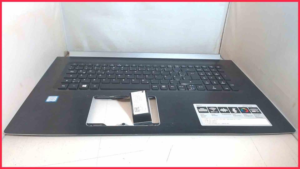 Housing upper shell & keyboard German  Acer Aspire 5 A517-51-51XJ
