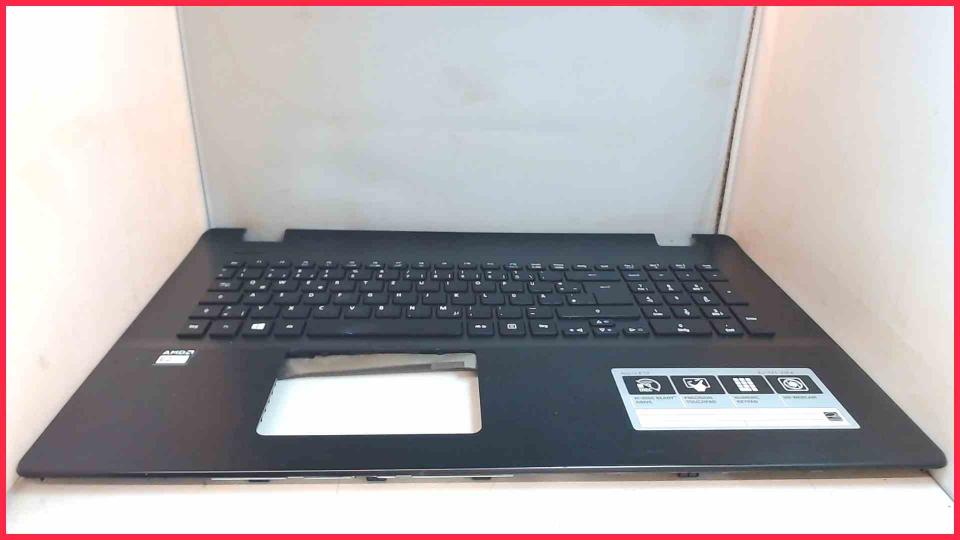 Housing upper shell & keyboard German Aspire E 17 E5-721-23FA ZYV