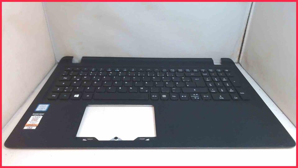 Housing upper shell & keyboard German Aspire ES 15 ES1-572-30Q9