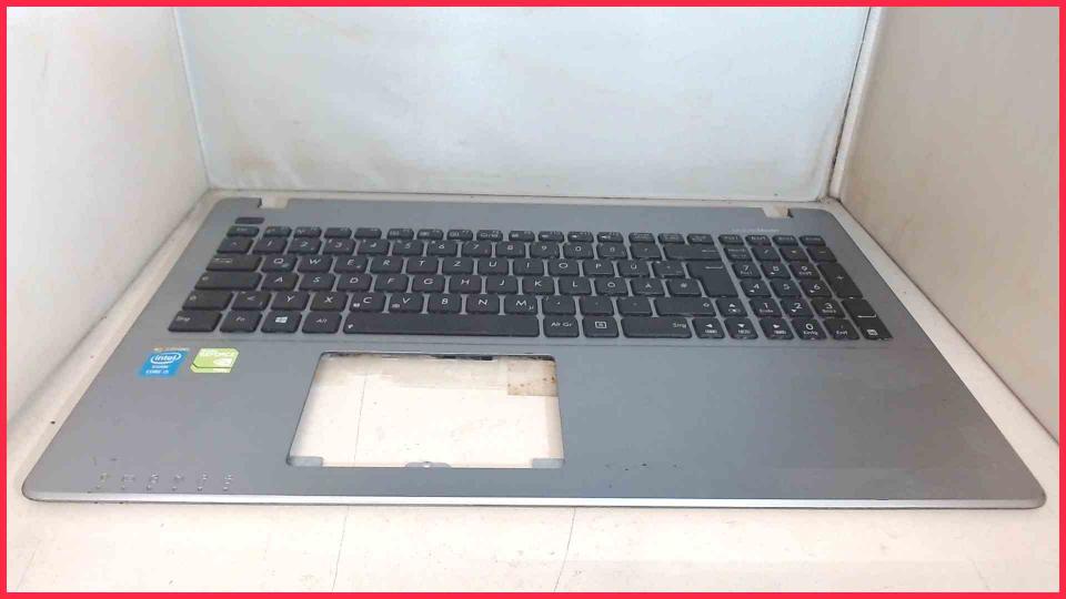 Housing upper shell & keyboard German  Asus X550C