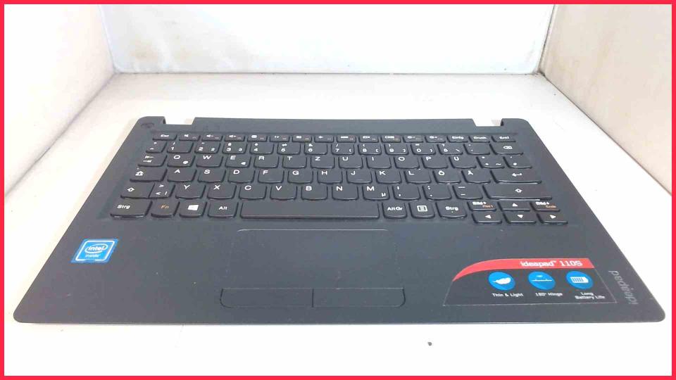 Housing upper shell & keyboard German  Lenovo Ideapad 110S -11IBR 80WG