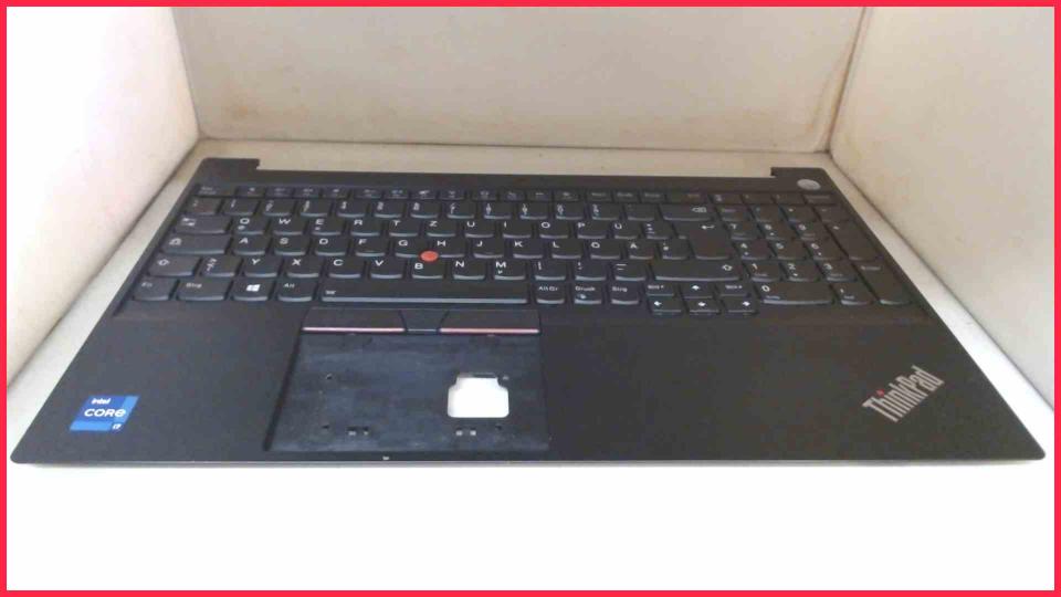Housing upper shell & keyboard German Lenovo ThinkPad E15 i7
