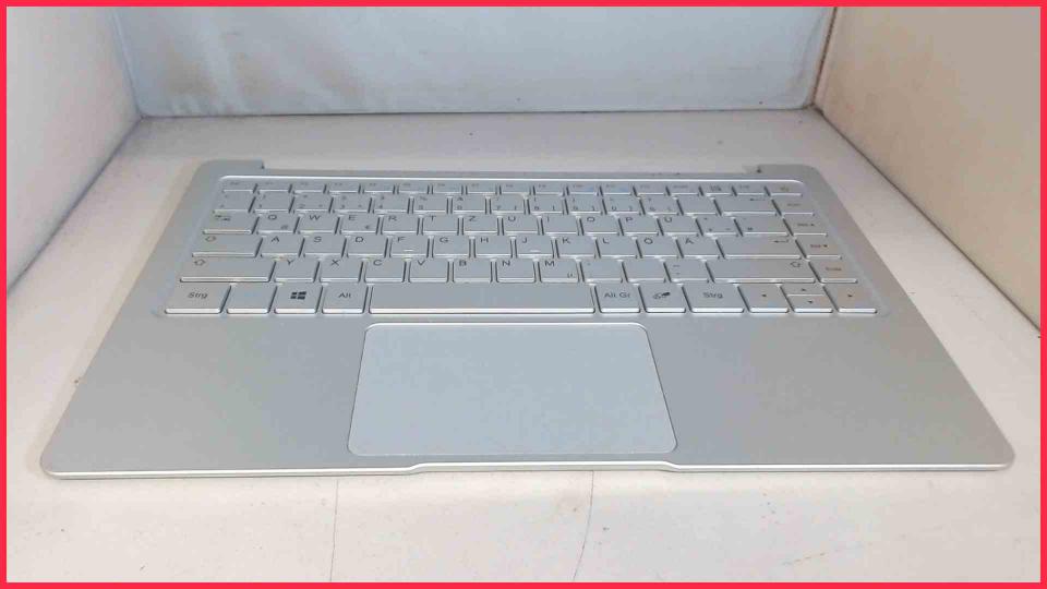 Housing upper shell & keyboard German TrekStor SurfBook A13B