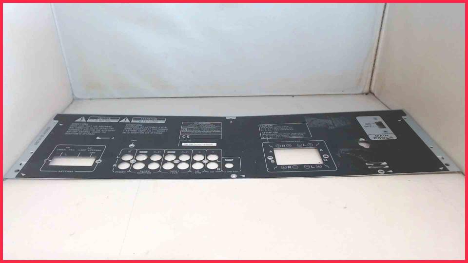 Housing Rear Panel Pioneer SX-205RDS