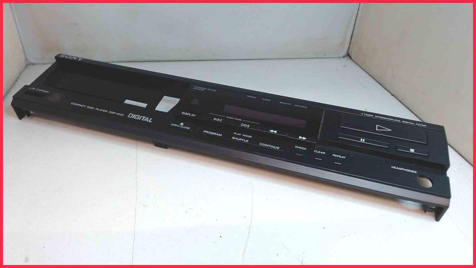 Housing Part Bedienteil Front Sony CDP-M35