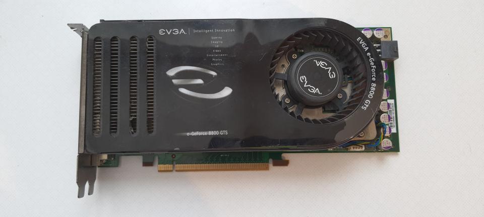 Graphics Card 640MB Video Card EVGA e-Geforce 8800 GTS