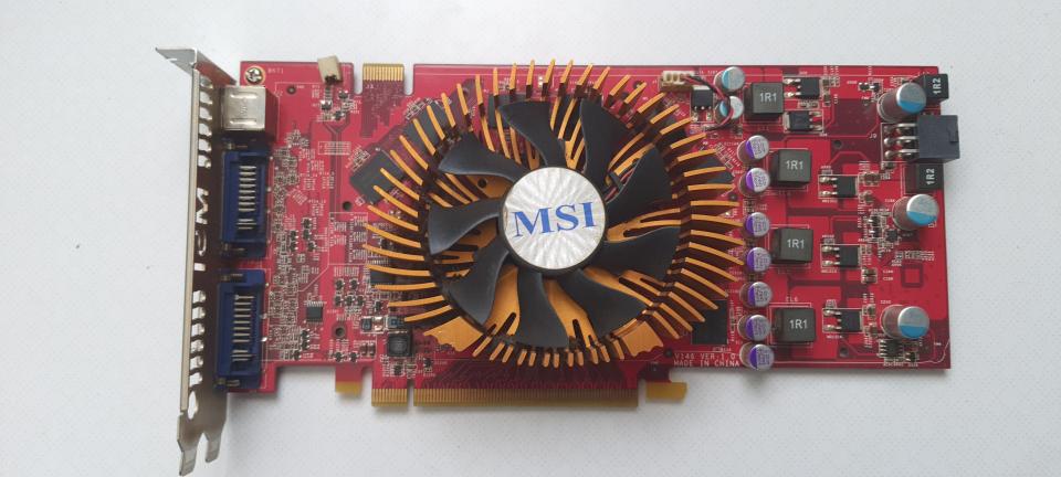 Graphics Card MSI N9800 GT 512MB Video Card ATI Radeon