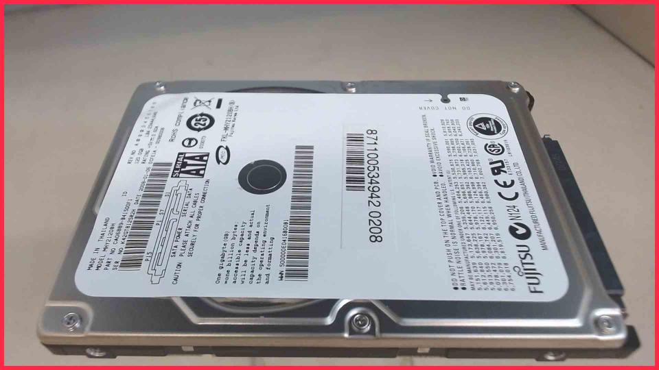 HDD hard drive 2.5\" 120GB SATA Fujitsu MHY2120BH (569h)