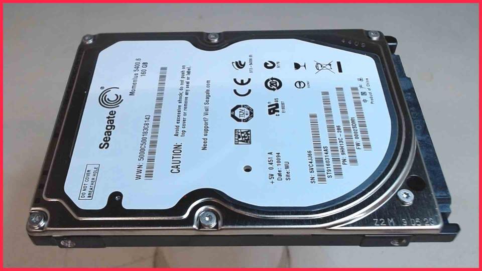 HDD hard drive 2.5" 160GB Seagate ST9160314AS Eee PC 1005P -3
