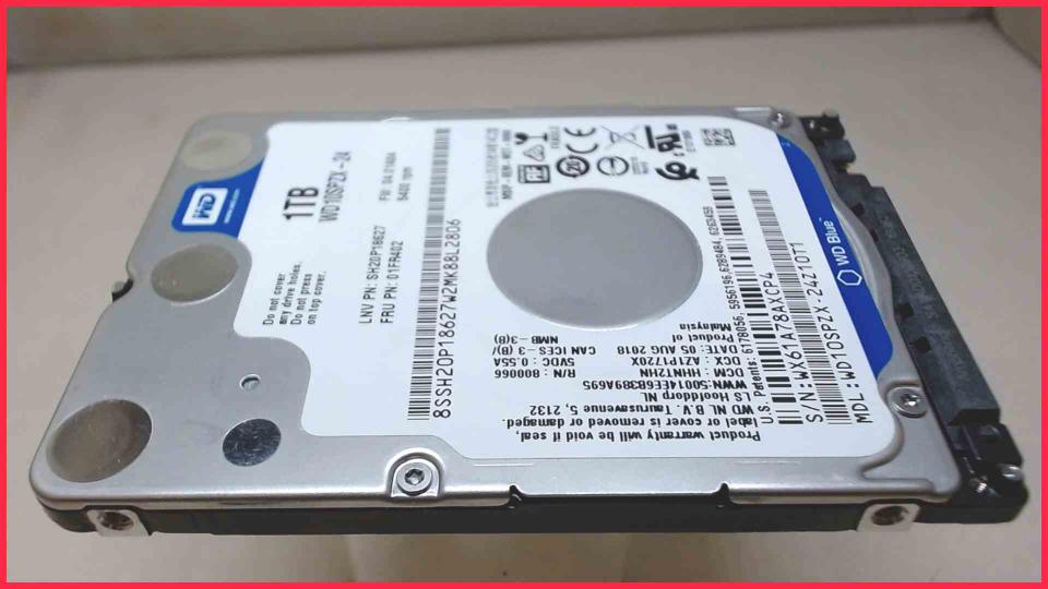 HDD hard drive 2.5"  1TB 1000GB SATA WD10SPZX (556h)